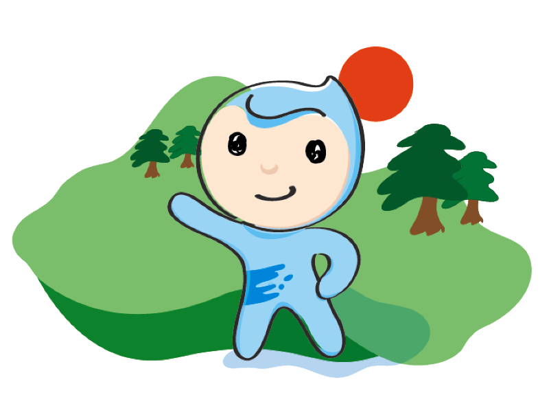 卡通保洁员,保洁公司吉祥物